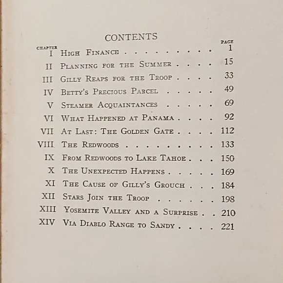 1926 RARE 1st Edition Girl Scouts in the Redwoods Lillian E. Roy Hardcov… - Picture 4 of 11